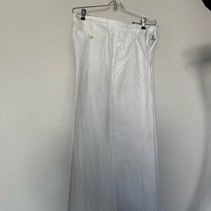 Liz Claiborne White Mens Linen Pants